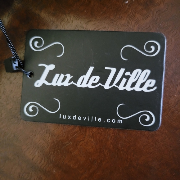 Lux de Ville Romeo Hard Wicker Shoulder Bag  NWT - Picture 5 of 5